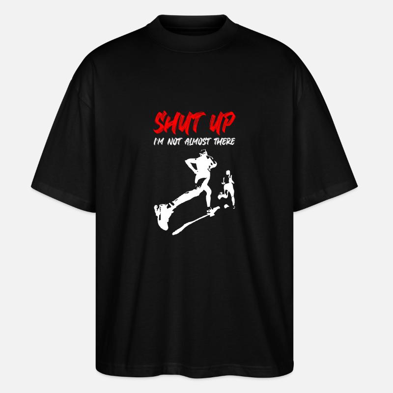 Running clearance - Stanley/Stella Oversized Unisex Bio T-Shirt Blaster 2.0 - Schwarz