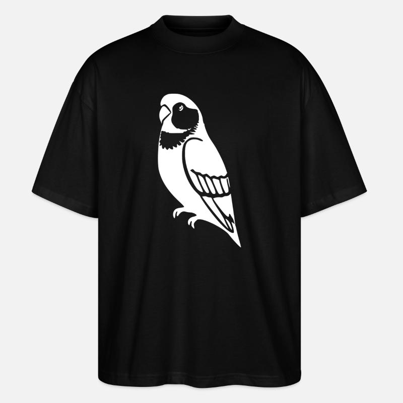 Perroquets Oiseau Geshenk - T-shirt bio Blaster 2.0 coupe oversize Stanley/Stella Unisexe - noir