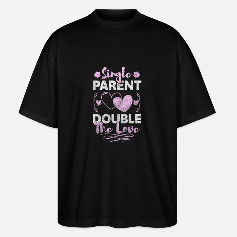 Parents Single Responsibility Sarcasm - Stanley/Stella Oversized Unisex Organic T-shirt Blaster 2.0 - black