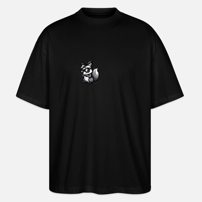 Skunk Cool Comic - Stanley/Stella Oversized Unisex Organic T-shirt Blaster 2.0 - black