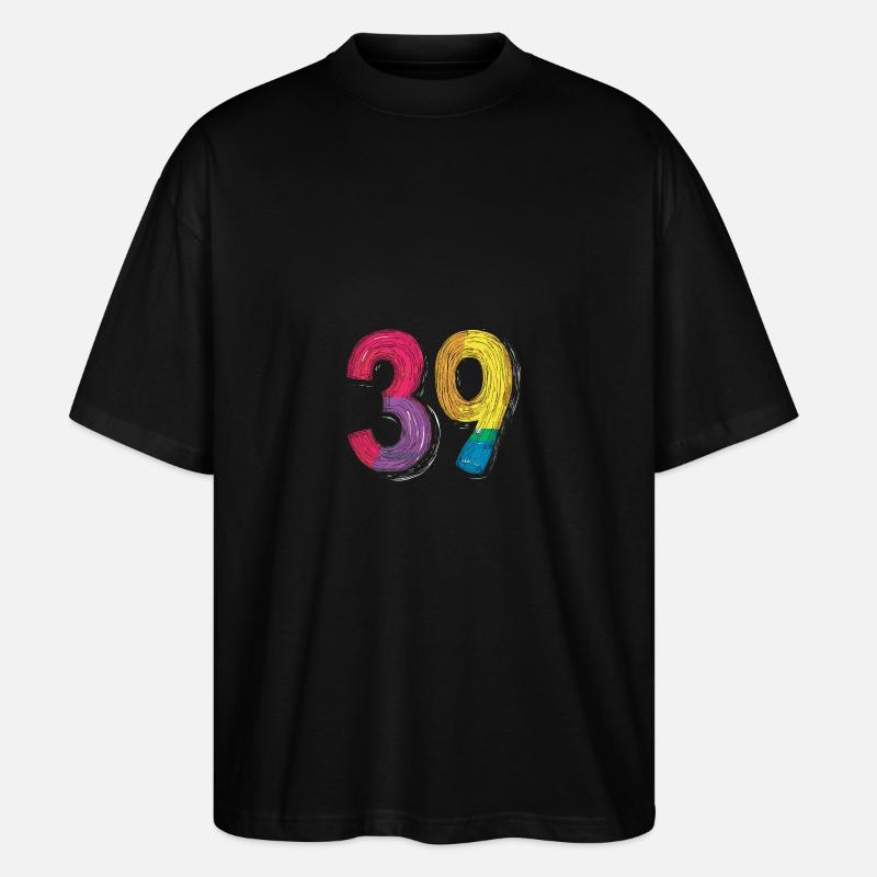 Bande dessinée à 39 numéros - T-shirt bio Blaster 2.0 coupe oversize Stanley/Stella Unisexe - noir