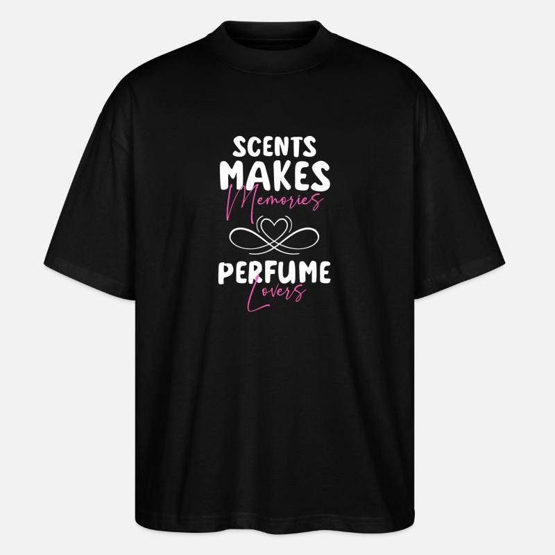 Parfum Parfumerie Flacon de parfum - T-shirt bio Blaster 2.0 coupe oversize Stanley/Stella Unisexe - noir