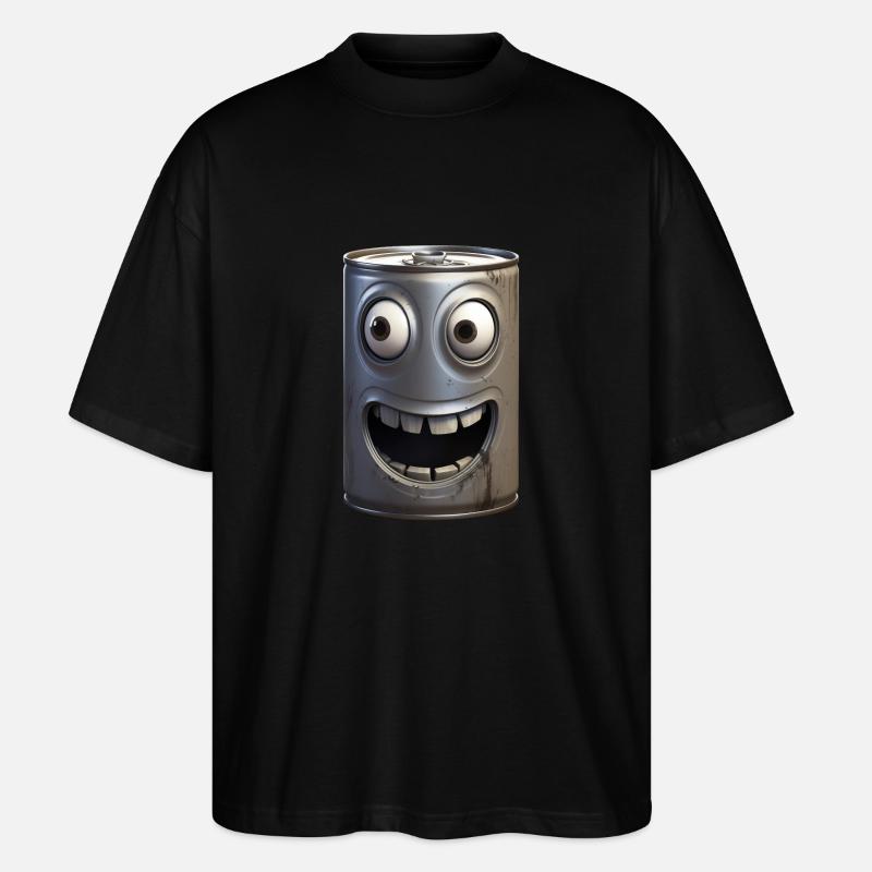 Blechdose - Stanley/Stella Oversized Unisex Bio T-Shirt Blaster 2.0 - Schwarz