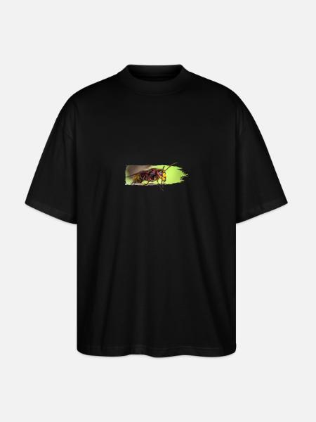 Hornisse 2 - Stanley/Stella Oversized Unisex Bio T-Shirt Blaster 2.0 - Schwarz