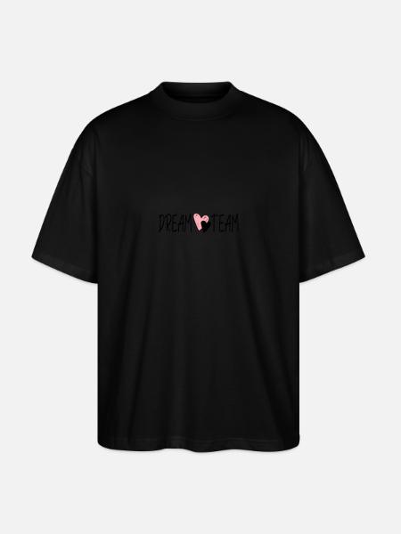 dreamteam - Stanley/Stella Oversized Unisex Organic T-shirt Blaster 2.0 - black