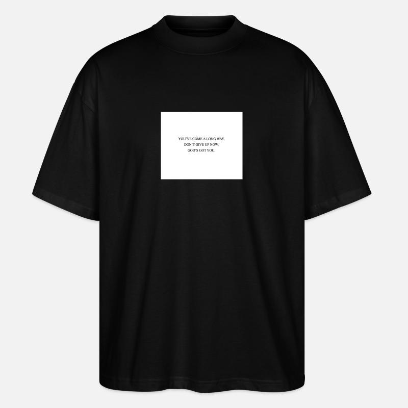 DIEU T’A EU - T-shirt bio Blaster 2.0 coupe oversize Stanley/Stella Unisexe - noir