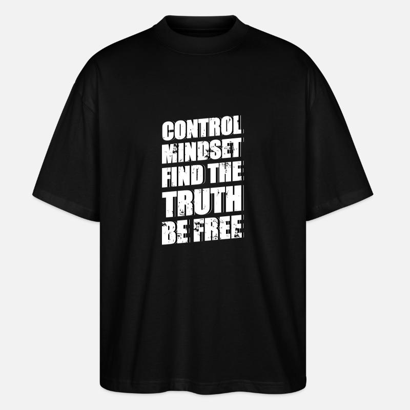 Mindset - Stanley/Stella Oversized Unisex Bio T-Shirt Blaster 2.0 - Schwarz