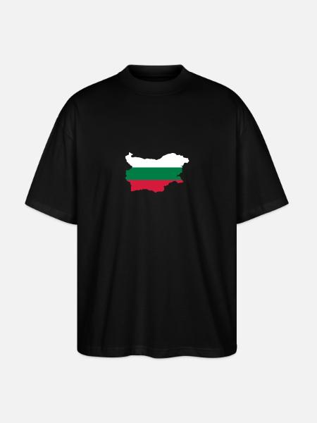 Bulgarie - T-shirt bio Blaster 2.0 coupe oversize Stanley/Stella Unisexe - noir