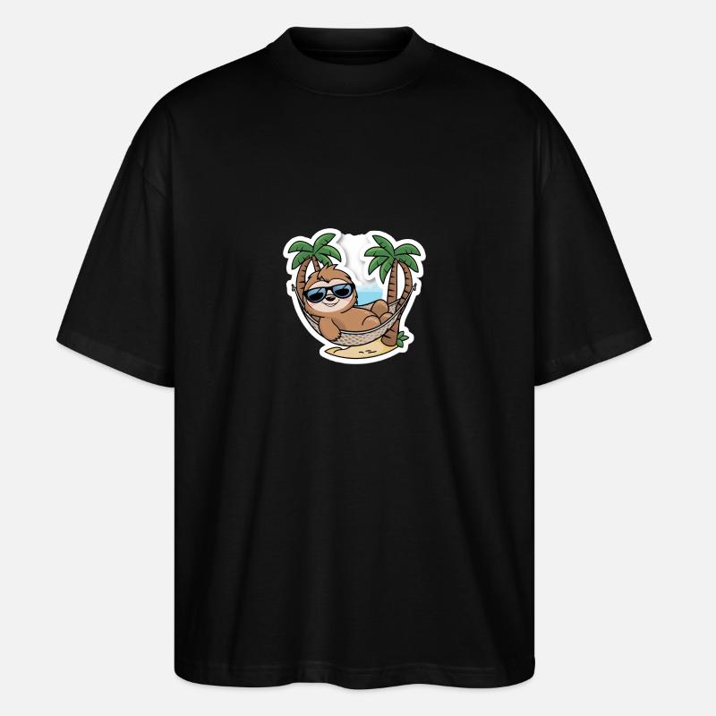 ChiLLL! - Stanley/Stella Oversized Unisex Bio T-Shirt Blaster 2.0 - Schwarz