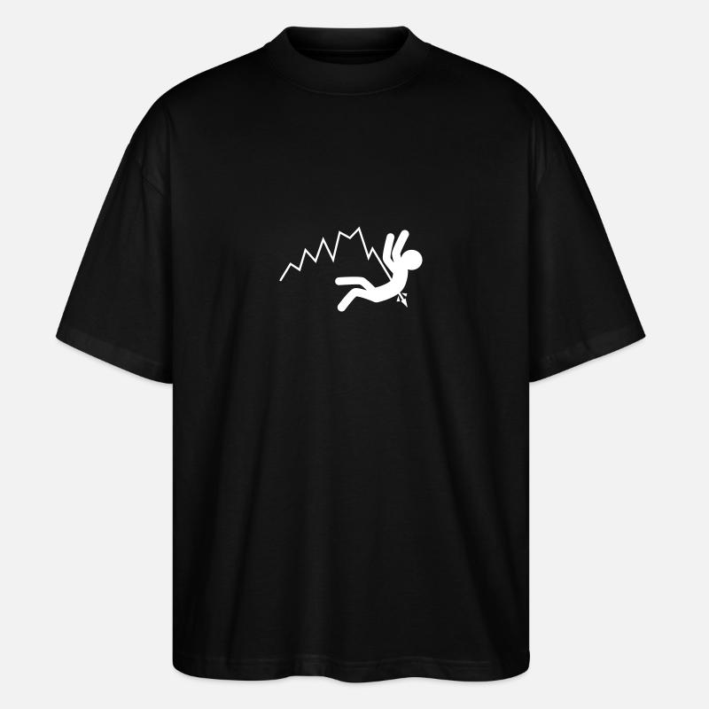 Falling prices (white) - Stanley/Stella Oversized Unisex Organic T-shirt Blaster 2.0 - black