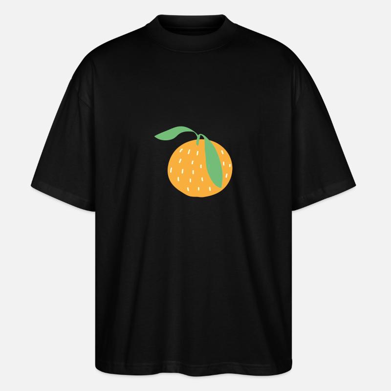Orange - Stanley/Stella Oversized Unisex Bio T-Shirt Blaster 2.0 - Schwarz
