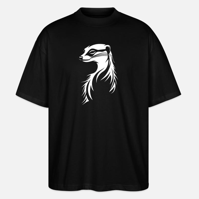 Suricate - T-shirt bio Blaster 2.0 coupe oversize Stanley/Stella Unisexe - noir