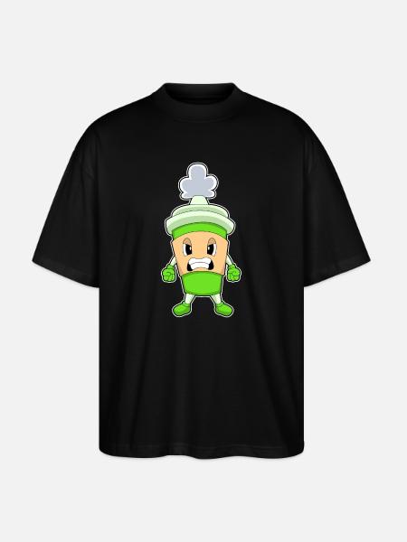 Coffee to go Mug - Stanley/Stella Oversized Unisex Organic T-shirt Blaster 2.0 - black