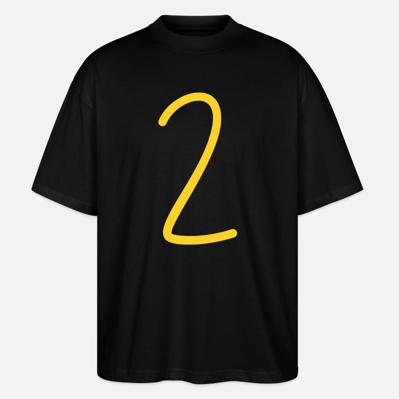 2 - Stanley/Stella Oversized Unisex Bio T-Shirt Blaster 2.0 - Schwarz