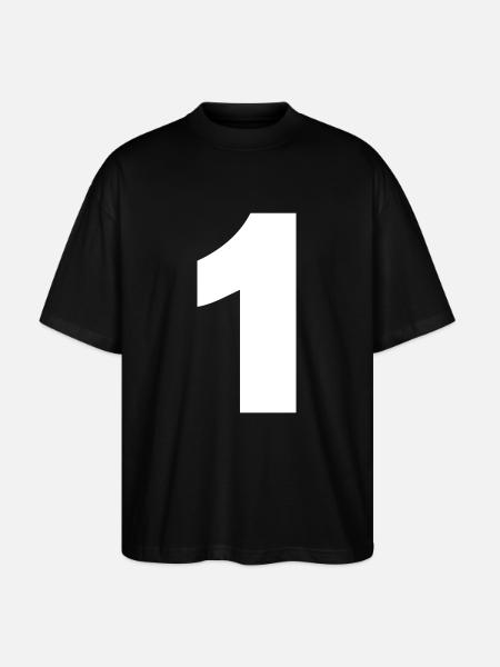 1 - Stanley/Stella Oversized Unisex Bio T-Shirt Blaster 2.0 - Schwarz