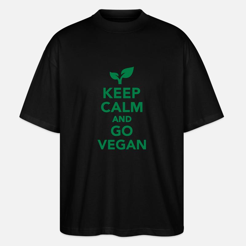 Vegan - Stanley/Stella Oversized Unisex Bio T-Shirt Blaster 2.0 - Schwarz