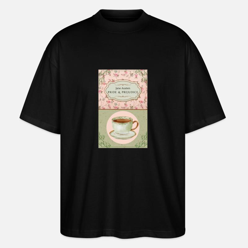 Stolz und Vorurteil - Stanley/Stella Oversized Unisex Bio T-Shirt Blaster 2.0 - Schwarz