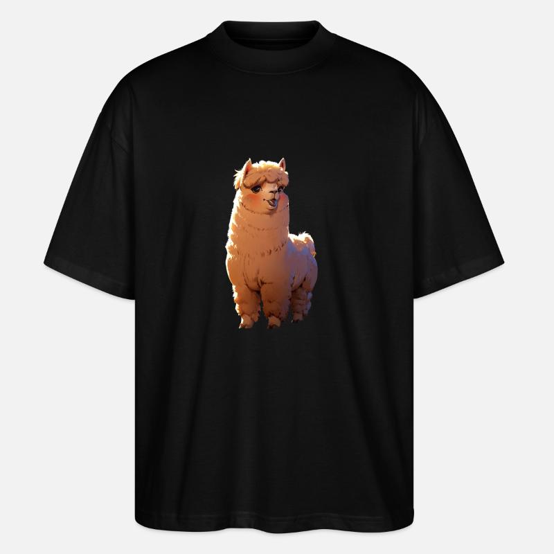 Alpaka - Stanley/Stella Oversized Unisex Bio T-Shirt Blaster 2.0 - Schwarz