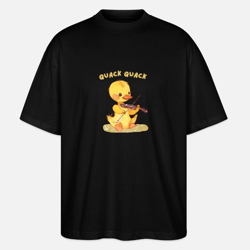 Sweet Duckling : Passion musicale - T-shirt bio Blaster 2.0 coupe oversize Stanley/Stella Unisexe - noir