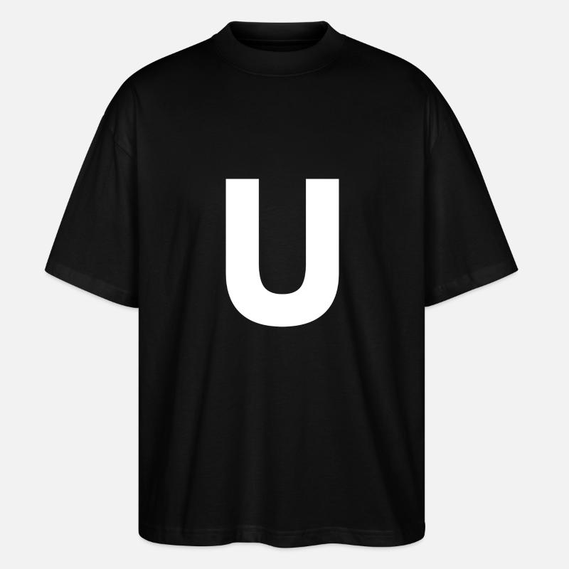 U - T-shirt bio Blaster 2.0 coupe oversize Stanley/Stella Unisexe - noir