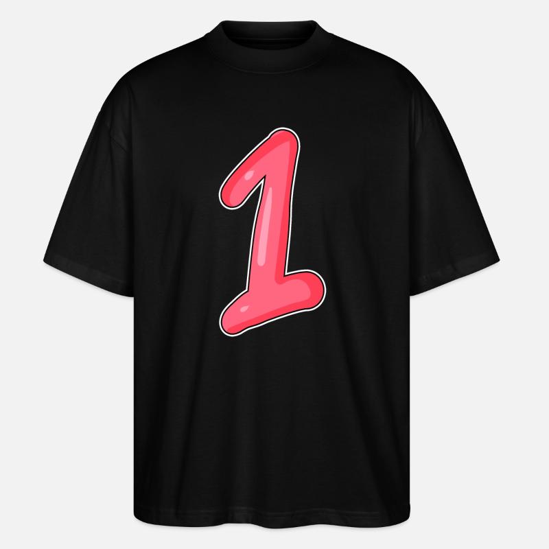 1 - Stanley/Stella Oversized Unisex Bio T-Shirt Blaster 2.0 - Schwarz