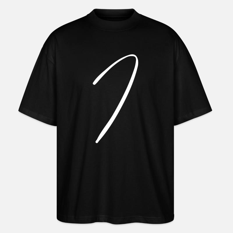 I - Stanley/Stella Oversized Unisex Bio T-Shirt Blaster 2.0 - Schwarz