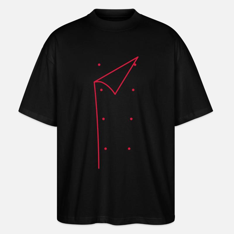 veste de chef, chef - T-shirt bio Blaster 2.0 coupe oversize Stanley/Stella Unisexe - noir