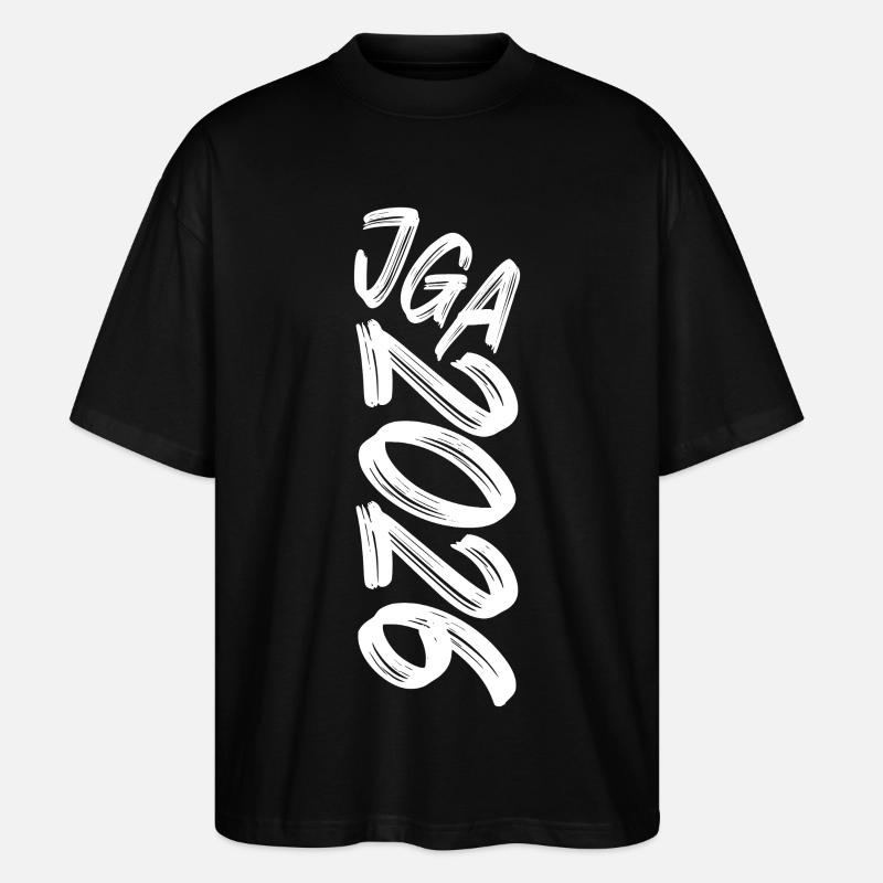 JGA 2026 - Stanley/Stella Oversized Unisex Bio T-Shirt Blaster 2.0 - Schwarz