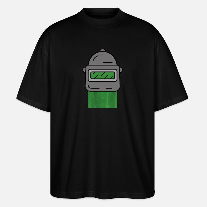 Gurk - Stanley/Stella Oversized Unisex Bio T-Shirt Blaster 2.0 - Schwarz
