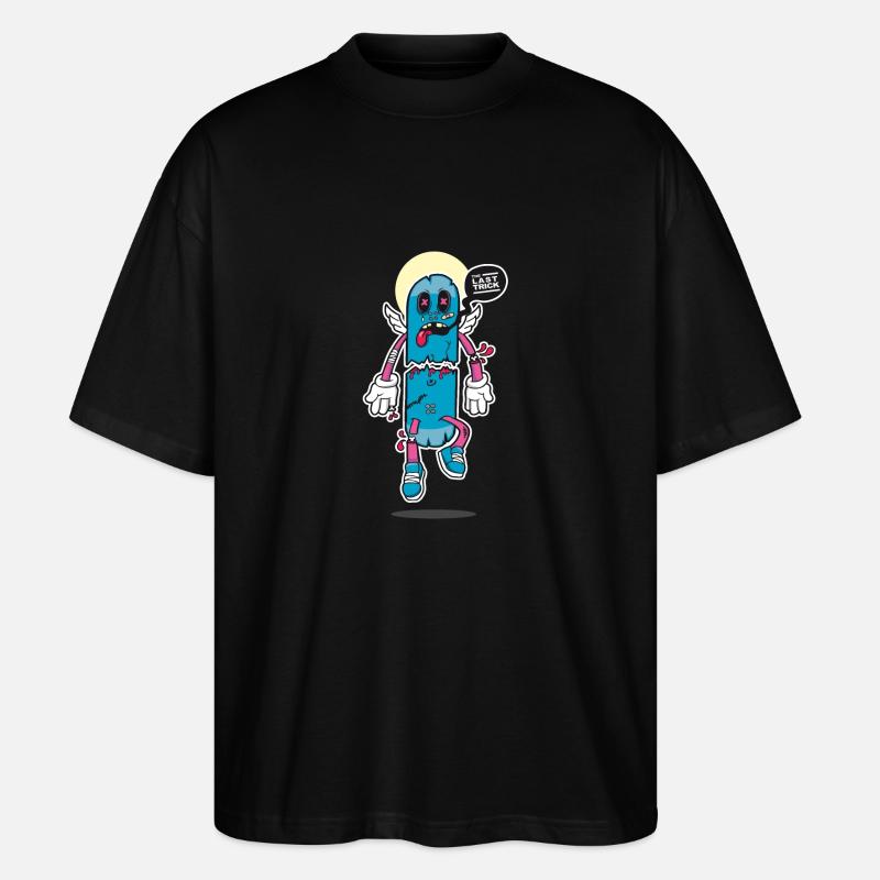 the last skateboard trick - T-shirt bio Blaster 2.0 coupe oversize Stanley/Stella Unisexe - noir
