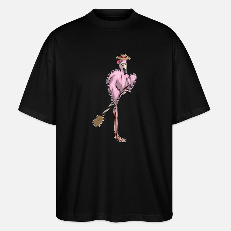 Flamingo Padel - Stanley/Stella Oversized Unisex Bio T-Shirt Blaster 2.0 - Schwarz
