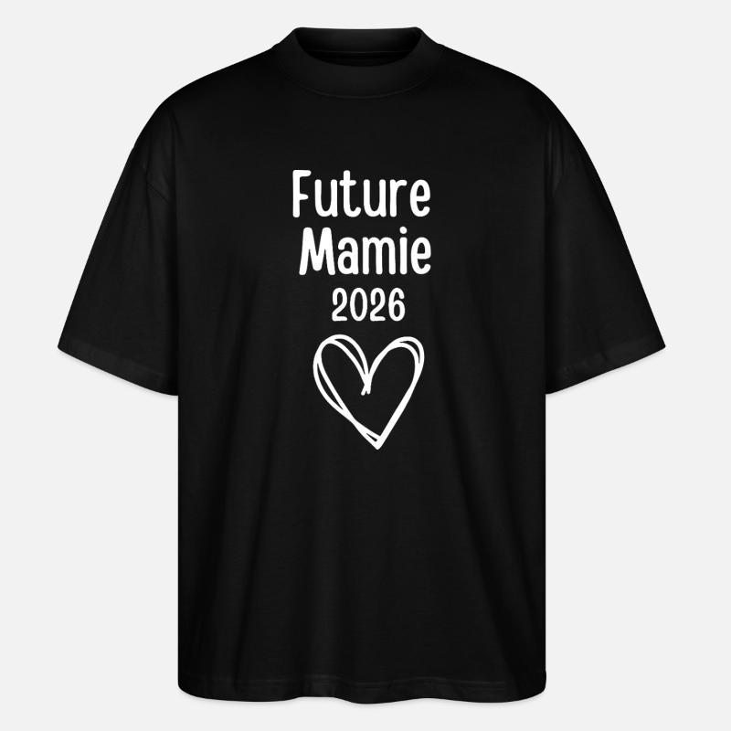 Future Granny 2026 - Stanley/Stella Oversized Unisex Organic T-shirt Blaster 2.0 - black