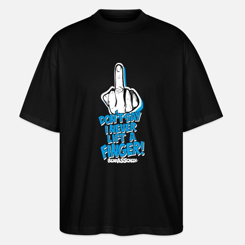 FLIPPER D'OISEAU - T-shirt bio Blaster 2.0 coupe oversize Stanley/Stella Unisexe - noir