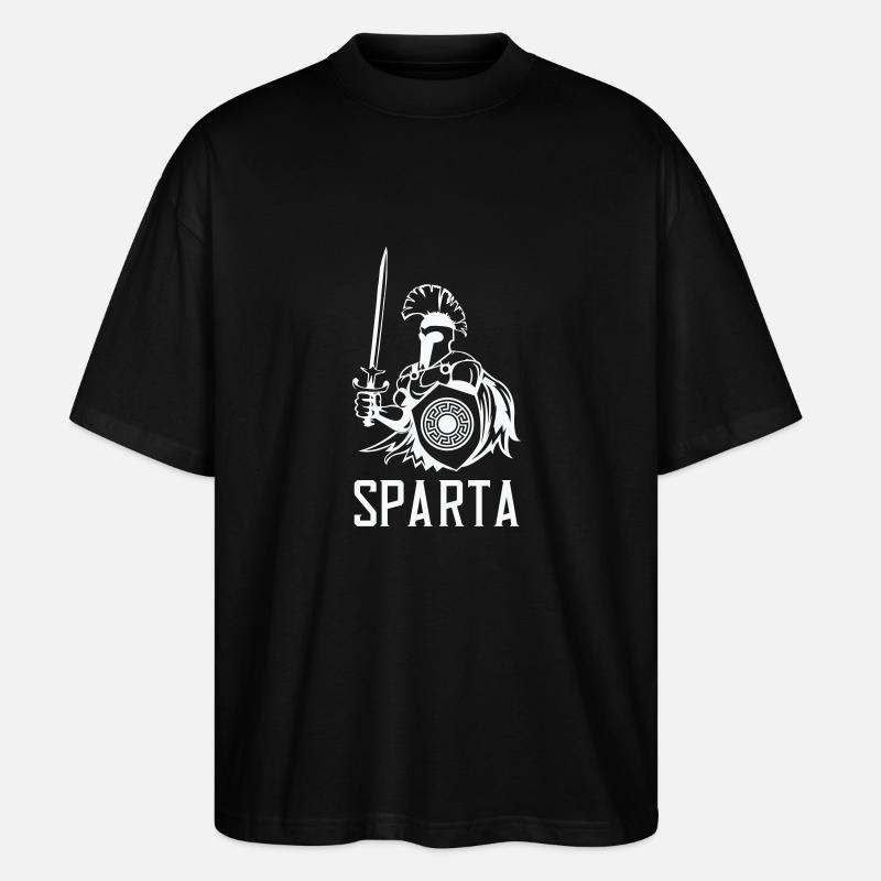 sparta - Stanley/Stella Oversized Unisex Bio T-Shirt Blaster 2.0 - Schwarz