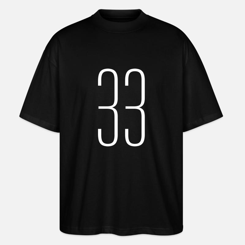 33 - Stanley/Stella Oversized Unisex Bio T-Shirt Blaster 2.0 - Schwarz