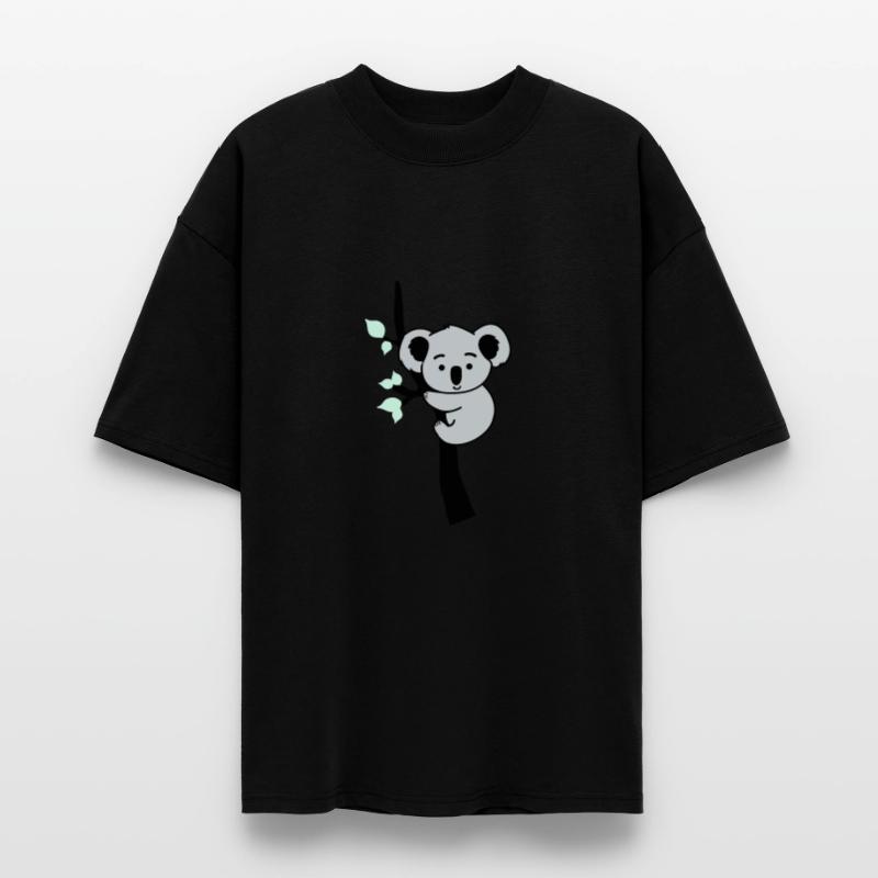 Koala Bear Comic Tree Stanley/Stella Oversized Unisex Organic T-shirt Blaster 2.0