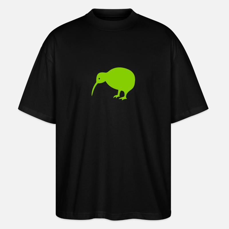 Kiwi - Stanley/Stella Oversized Unisex Bio T-Shirt Blaster 2.0 - Schwarz