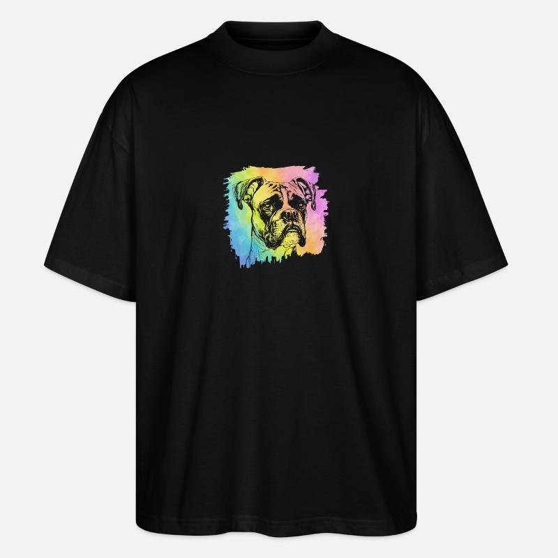 Boxer - Stanley/Stella Oversized Unisex Bio T-Shirt Blaster 2.0 - Schwarz
