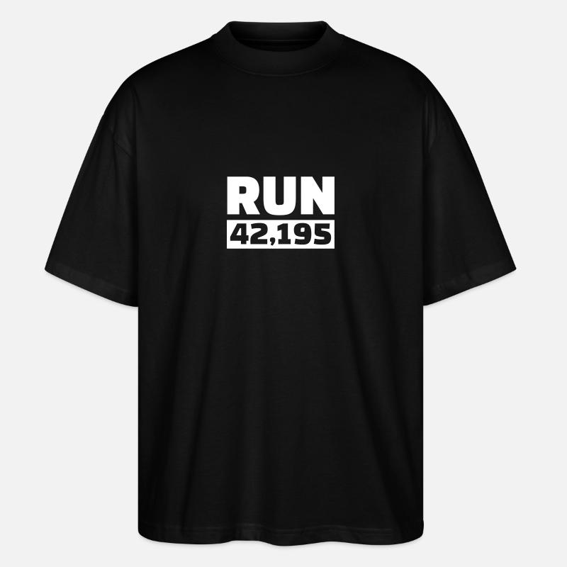 Marathon - Stanley/Stella Oversized Unisex Bio T-Shirt Blaster 2.0 - Schwarz