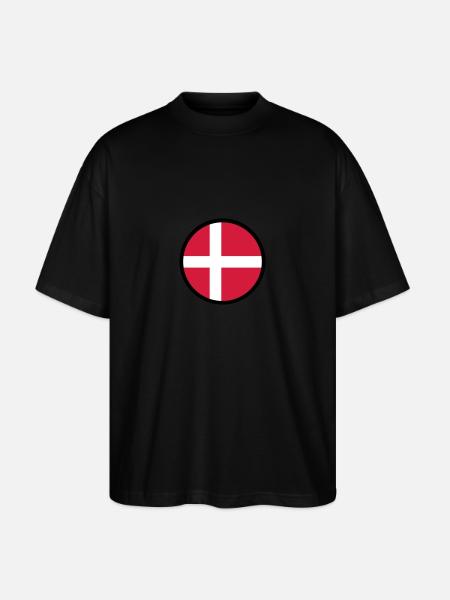 Marked By Denmark - Stanley/Stella Oversized Unisex Organic T-shirt Blaster 2.0 - black