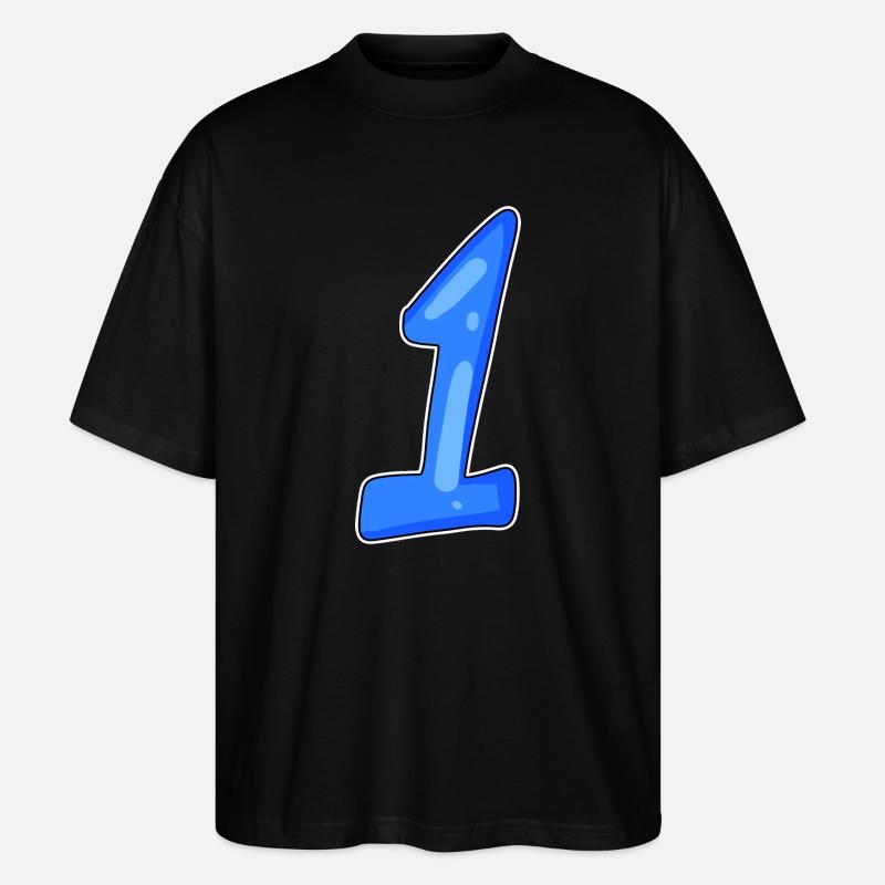 1 gewinner - Stanley/Stella Oversized Unisex Bio T-Shirt Blaster 2.0 - Schwarz