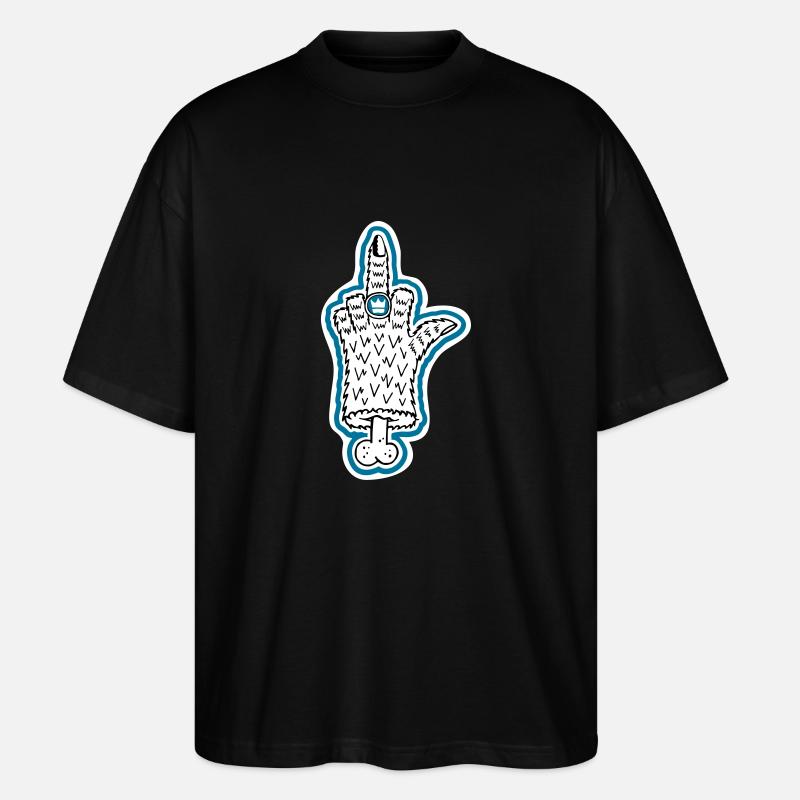 Ring - Stanley/Stella Oversized Unisex Bio T-Shirt Blaster 2.0 - Schwarz