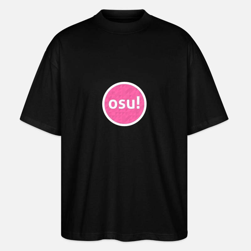 Osu! substance - T-shirt bio Blaster 2.0 coupe oversize Stanley/Stella Unisexe - noir