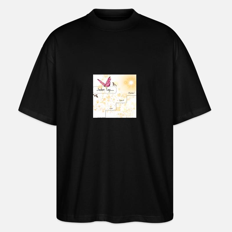 Motivation - Stanley/Stella Oversized Unisex Bio T-Shirt Blaster 2.0 - Schwarz