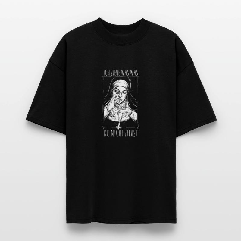 I pull what you don't pull nun Stanley/Stella Oversized Unisex Organic T-shirt Blaster 2.0