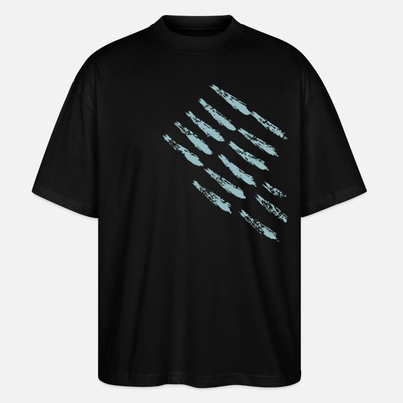 Pattern Texture / Background - ABSTRACT - Stanley/Stella Oversized Unisex Organic T-shirt Blaster 2.0 - black