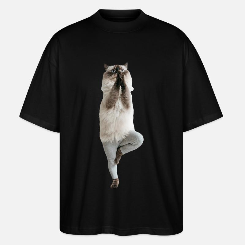 Himalaya - Stanley/Stella Oversized Unisex Bio T-Shirt Blaster 2.0 - Schwarz