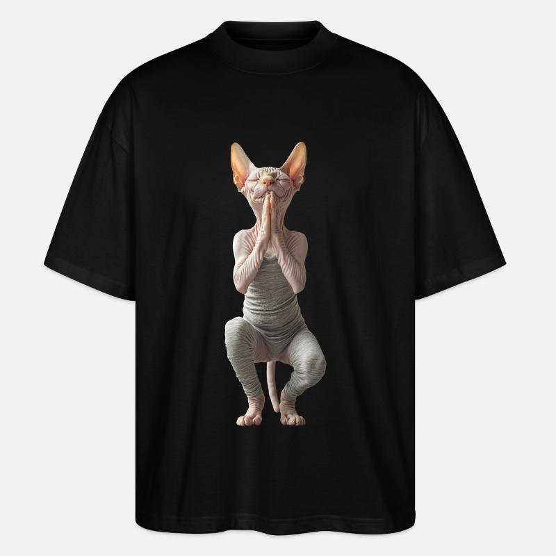 Sphinx - Stanley/Stella Oversized Unisex Bio T-Shirt Blaster 2.0 - Schwarz