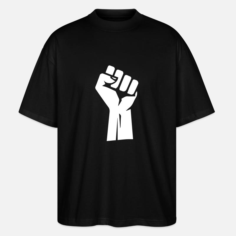 Revolution First - Stanley/Stella Oversized Unisex Bio T-Shirt Blaster 2.0 - Schwarz