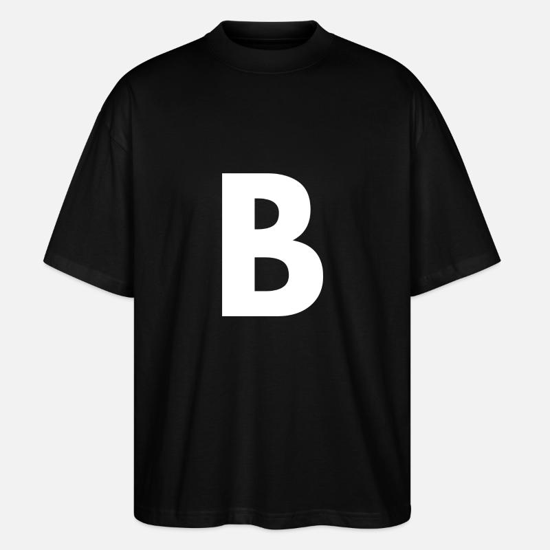 B - Stanley/Stella Oversized Unisex Bio T-Shirt Blaster 2.0 - Schwarz